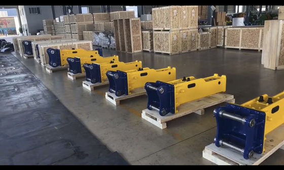 Doos Type 1 ton graafmachine Rotsbreker Voor Kat Hitachi Komatsu Hammer