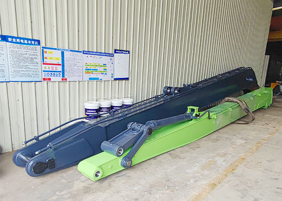 Dredging werk graafmachine lange arm gebruik Q355B materiaal voor rivier