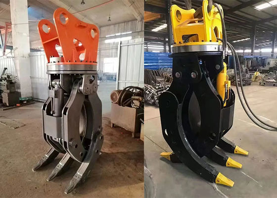 Graafmachine 10 tot 35 ton Hydraulische greep voor het grijpen van stenen blokken