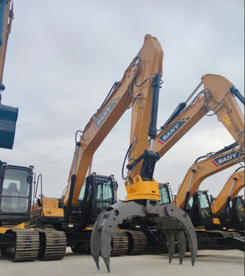 360 graden rotatiehoek hydraulische grijper met 2 cilinders OEM-diensten geleverd