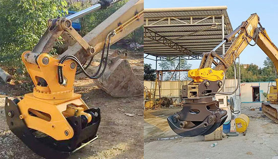 OEM-diensten geleverd 360 graden rotatie hydraulische greep met 2 cilinders