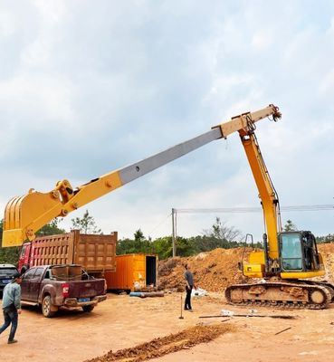Heavy Duty Two Section Telescopic Arm Excavator Telescopic Boom voor de bouw