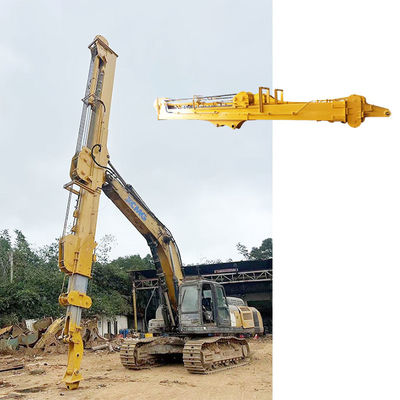 Graafmachine telescopische arm graafmachine teledipper met clamshell emmer voor kat hitachi