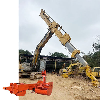 1.5cbm emmer capaciteit telescopische dipper voor kat Hitachi Komatsu graafmachine huis fundering graven