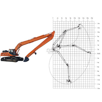 Hitachi Excavator Long Reach Boom Arm Boom