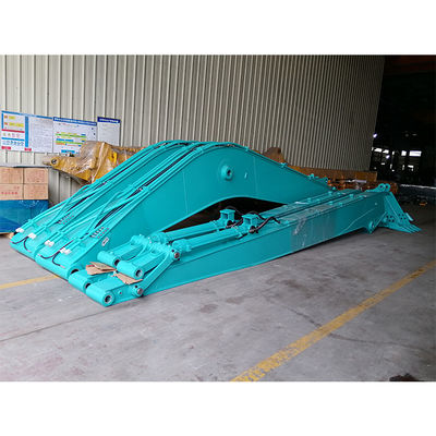 SK220 Long Reach Boom Excavator 16M Gebruikt Shaogang Q355B Beter Lassen