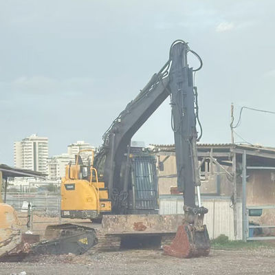 Verbeterde telescopische arm van de graafmachine met standaard emmer voor het graven van grond