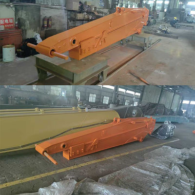 8M Graafmachine Teleskoparm Gebruik Shaogang Q355B Teleskop Graven Zand