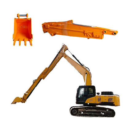 Q355B Telescopische arm van de graafmachine voor het graven van de fundering van een huis