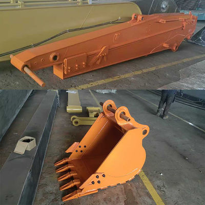 Lang bereik gebruik graafmachine telescopische boom Shaogang Q355B Better Slider
