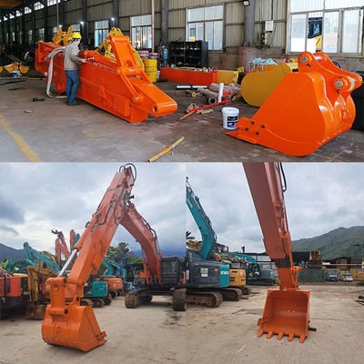 8M 10M 12M Telescopische arm graafmachine gebruik Q355B Grote fabrikant