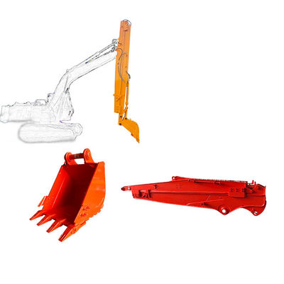 Hydraulische telescopische graafmachine met standaard emmer voor het graven van de fundering van het huis