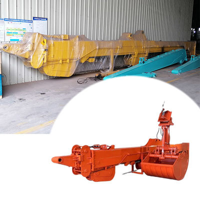 30m 32m Teleskopische Dipper Arm Met Clamshell Bucket Grapple