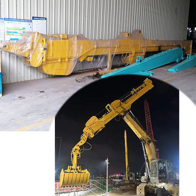 Clamshell telescopische arm met Clamshell emmer Grapple graven huis Foundation