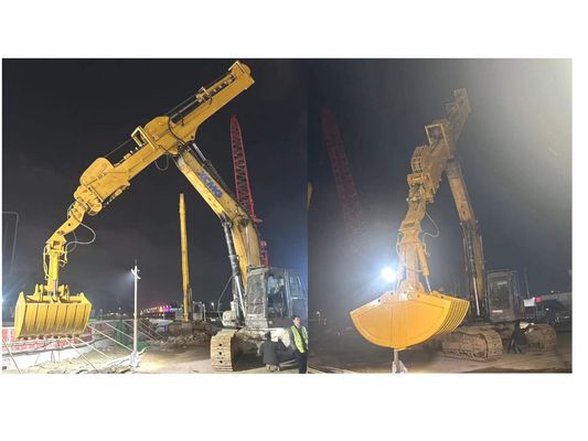 Telescopische graafmachine BS900E Draadtouw met op maat gemaakte aansluitingen