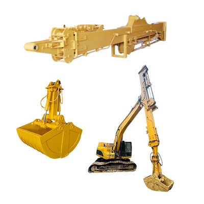 Graafmachine Teleskopische boomarm met Clamshell Bucket Grip voor het graven van slib