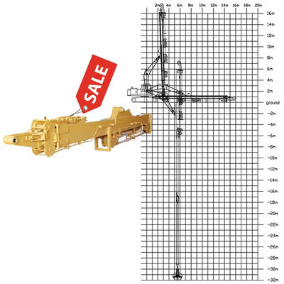Graafmachine Teleskoparm Met Grijp Gebruik BS900E Lichter Sterker