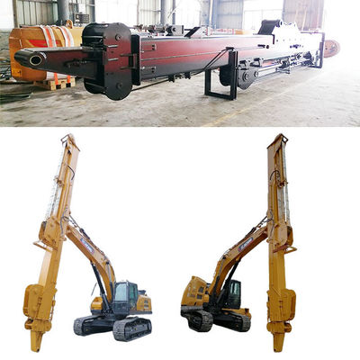 Telescopische graafmachine Boom Telescopische Dipper Arm Met Clamshell Bucket