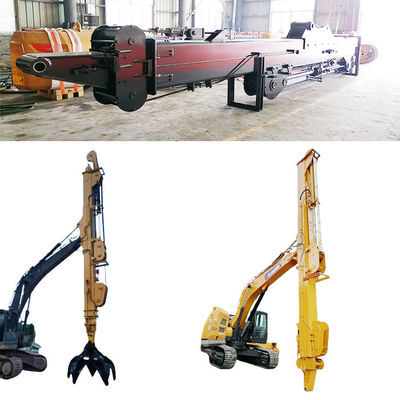 Clamshell telescopische arm met Clamshell emmer Grapple graven huis Foundation