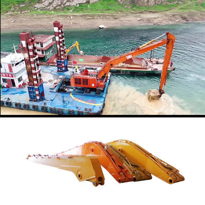 Hitachi Long Reach Boom Excavator voor het baggeren van schoonmaakwater