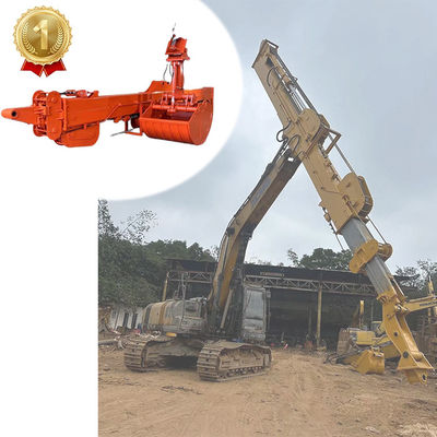 32M Long Reach Boom Excavator Telescopische Excavator PC410