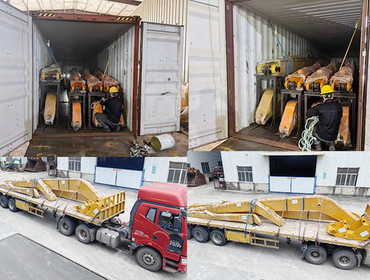 18M 20M Graafmachine Langbereik Boom Arm Met Emmer Voor Dredgen