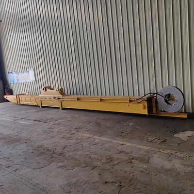 Professionele telescopische graafmachinearm met standaard- en cramshellemmen