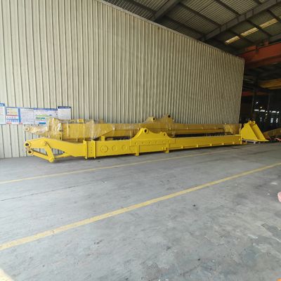 Professionele telescopische graafmachinearm met standaard- en cramshellemmen
