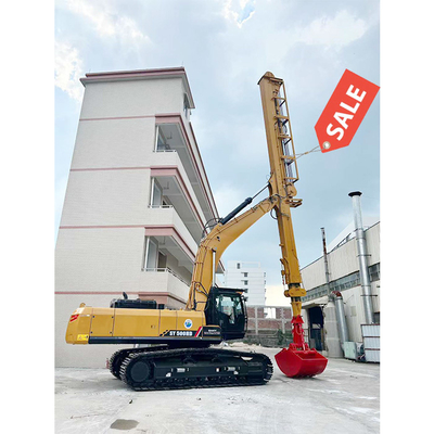 Telescopische arm te koop met 1,5 cbm grijperbak 30m 32m