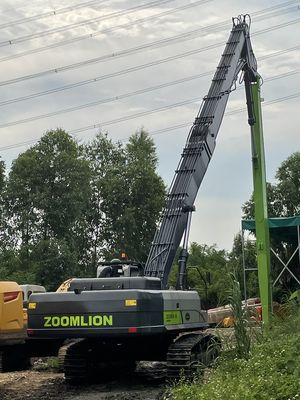 Customized Three Section High Reach Demolition Boom Arm 16-24m Suitable for 20-38 Ton Excavator for High Rise Demolition