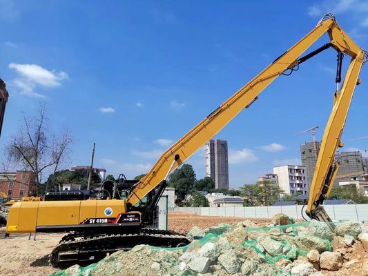 Customized Three Section High Reach Demolition Boom Arm 16-24m Suitable for 20-38 Ton Excavator for High Rise Demolition