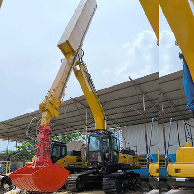 Three Section Telescopic Boom 12-25m Telescopic Stick for 20-50 Ton Excavator Custom Arm for Deep Excavation and Dredging