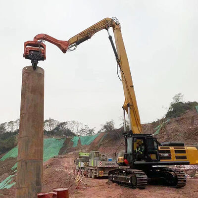 Hoge sterkte graafmachine Hydraulische 18M Piling Boom en Arm voor Sany 650 Doosan 520 voor Foundation Construction