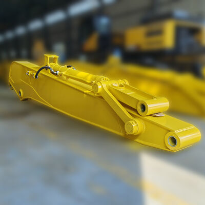 zware graafmachine met lange arm