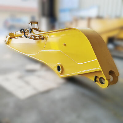 zware graafmachine met lange arm