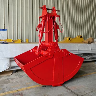 Clamshell Grab Bucket 0.4-1.5 CBM for 30 Ton Excavator Shell Bucket for Dredging Sand Mud and Bulk Handling